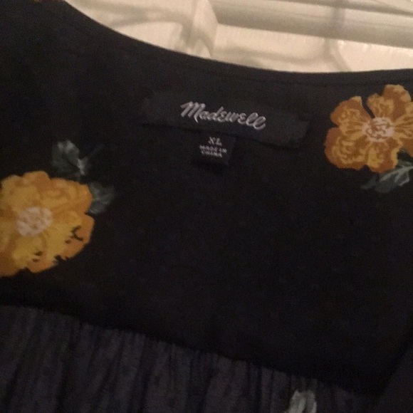 Madewell Flowered Wrap Blouse - Picture 8 of 9